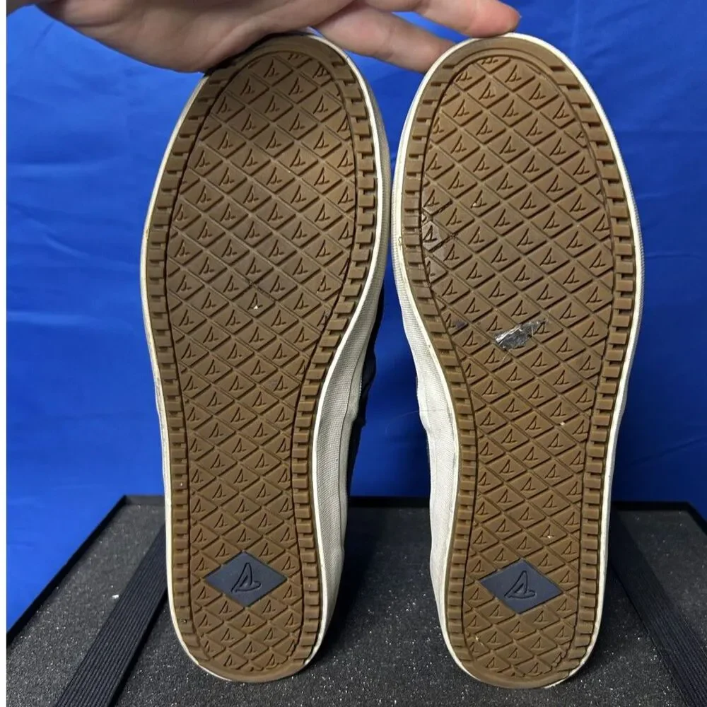 Sperry Womens Blue Top-Sider Crest Lug Zone Suede Boots Sz 9 Nautical Coastal